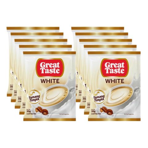 Great Taste 3-in-1 White Coffee 30g x 10s