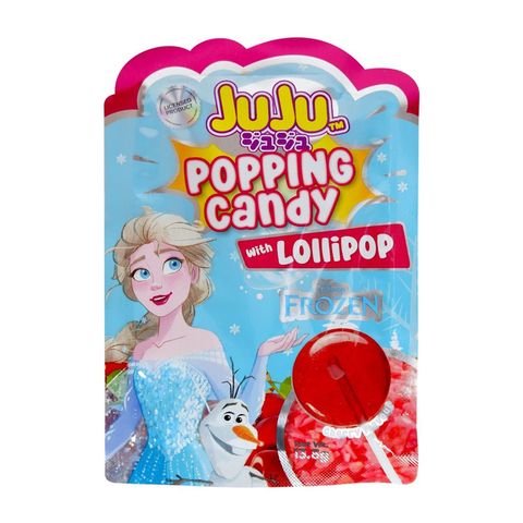 Juju Popping Candy with Lollipop Cherry 13.8g