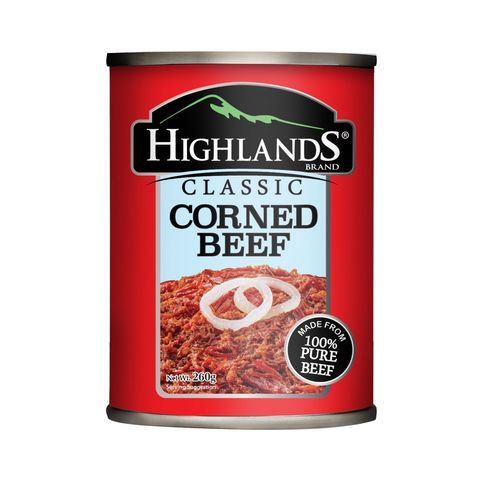 Highlands Corned Beef 260G