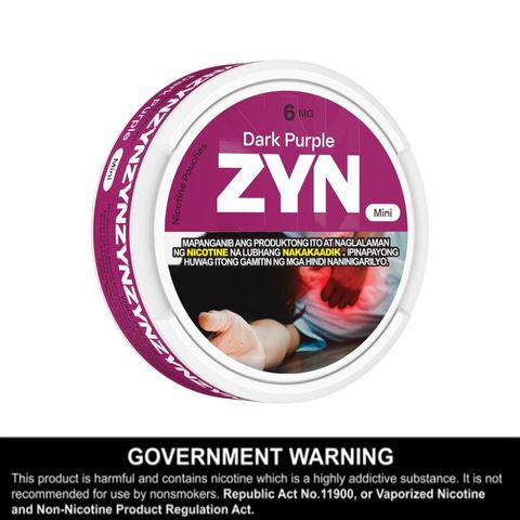Zyn Dark Purple Can 6mg