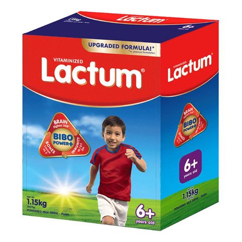 Lactum Powdered Milk Drink Plain for (6+ Years Old) 1.15kg