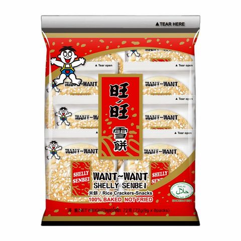 Want-want Shelly Senbei 72g