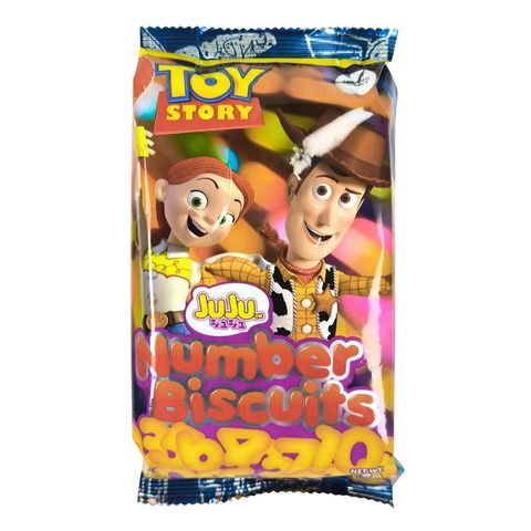 Juju Number Biscuits 95g