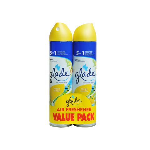 Glade Air Freshener Fresh Lemon Twin Pack 2 x 320ml