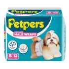 Petpers Male Wraps Small 12 Pieces