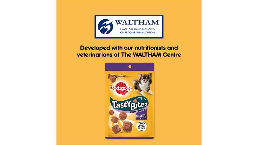 Pedigree Tasty Bites Chewy Cubes Lamb 50g