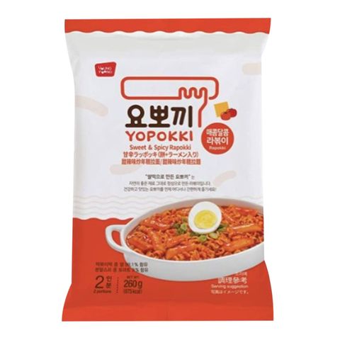 Yopokki Rapokki Sweet & Spicy Pouch 260g