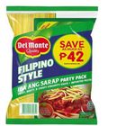 Del Monte Sarap Saver Merienda Party Pack Filipino Style 1 Packet
