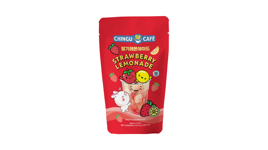 Chingu Cafe Strawberry Lemonade 190ml