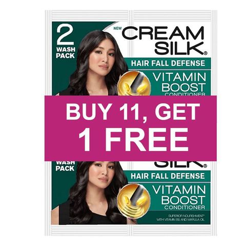Cream Silk Ultimate Reborn Hair Fall Defense (Buy 11, Get 1 Free) 12 x 22ml