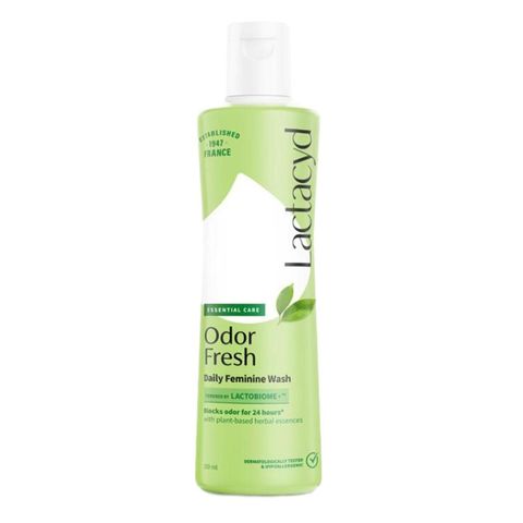 Lactacyd Odor Fresh Feminine Wash Cleanser Long-Lasting 24 hours Protection 250ml