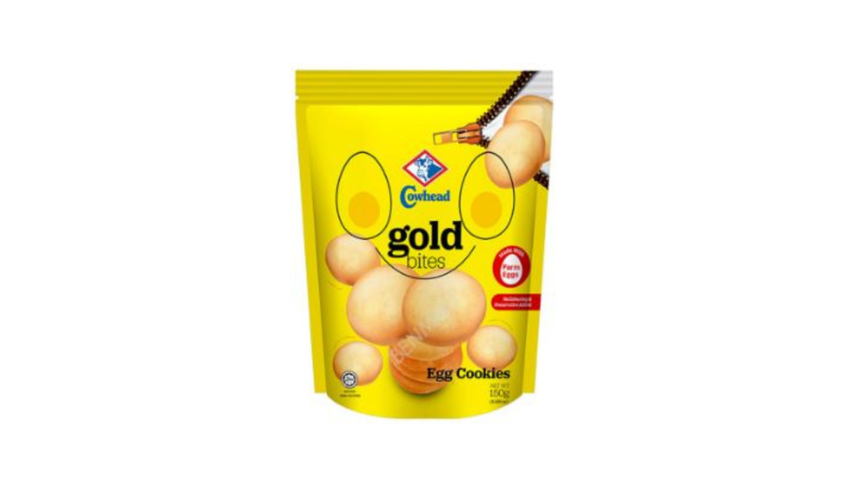 Cowhead Gold Bites Egg Cookies 150g