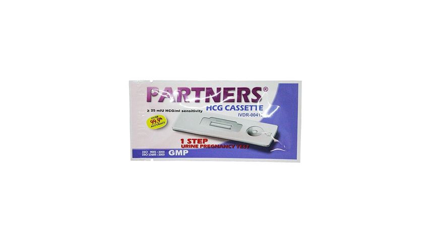Partners HCG Cassette Urine Pregnancy Test