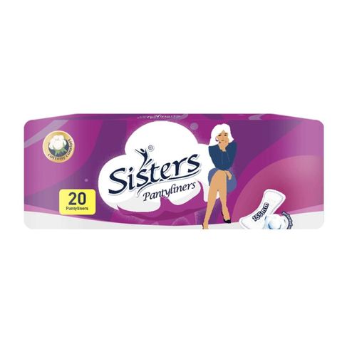 Sisters Pantyliner Budget Pack 20pcs