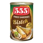 555 Fried Sardines Bistek 155g