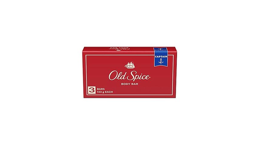 Old Spice Captain Body Bar 3 x 143g