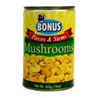 SM Bonus Pieces & Stem Button Mushroom 425g