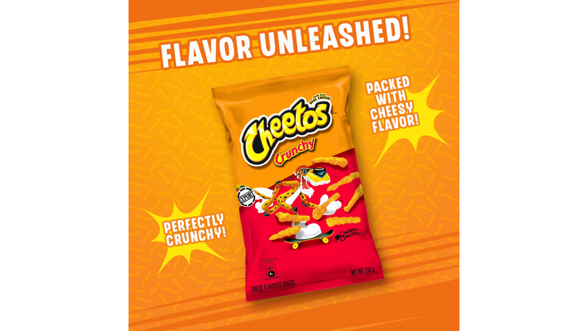 Cheetos Crunchy Cheese Flavored Corn Snacks 215g