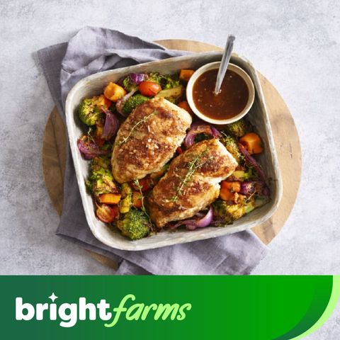 brightfarms Chicken Breast Fillet with Skin 1kg