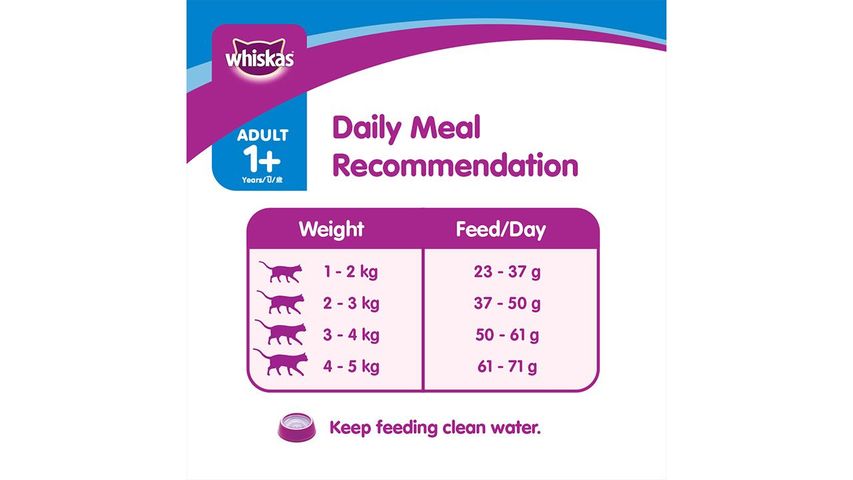 Whiskas Dry Oceanfish 480g