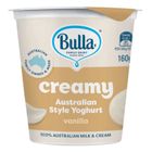 Bulla Australian Style Yoghurt Vanilla 160g