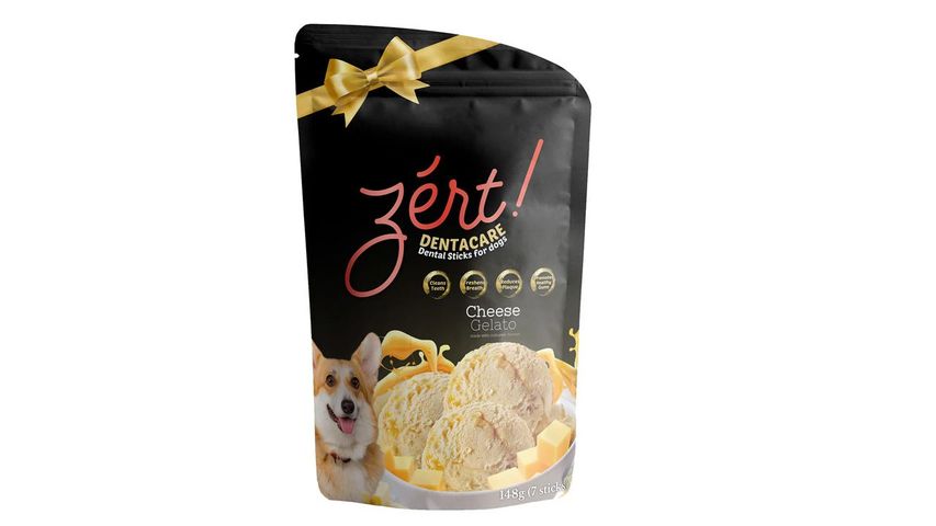 Zert Dog Dentacare Cheese Gelato 148g