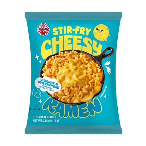 Otoki Stir-fry Cheesy Ramen Noodle Cheddar & Mascarpone Pouch 110g