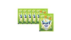Surf Kalamansi Laundry Powder Detergent 6 x 57g