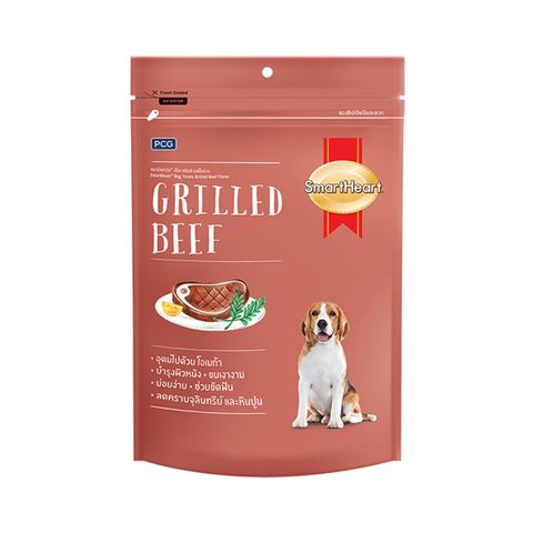 Smartheart Dog Treat Grilled Beef 100g