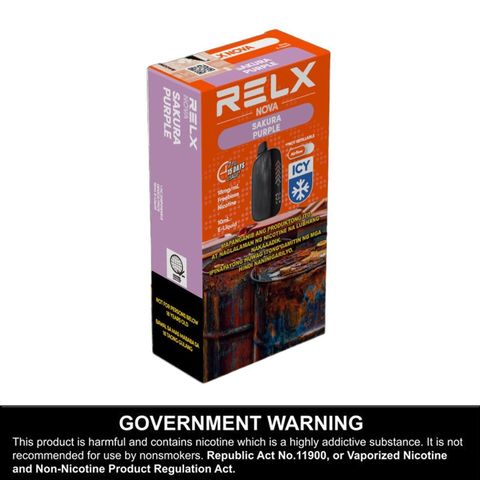 RELX Nova Device Sakura Purple (18mg) 1 Piece