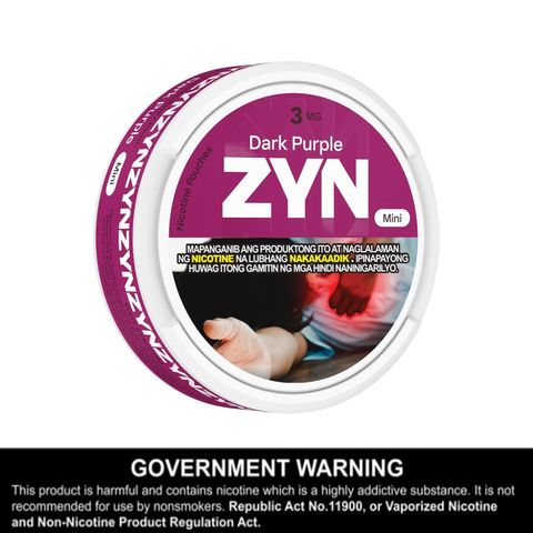 Zyn Dark Purple Can 3mg