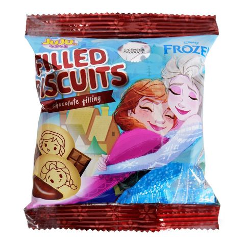 Juju Disney Frozen Filled Biscuit Chocolate 25g