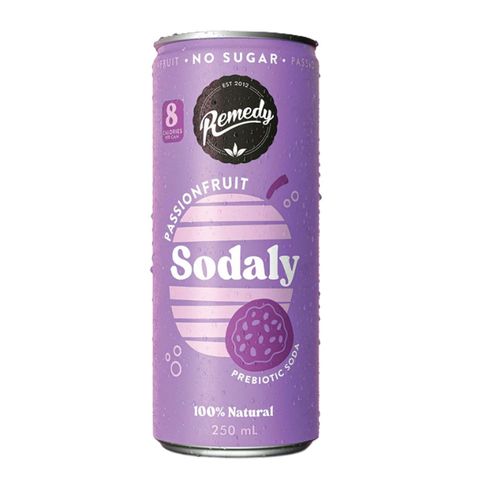 Remedy Sodaly Passionfruit 250ml