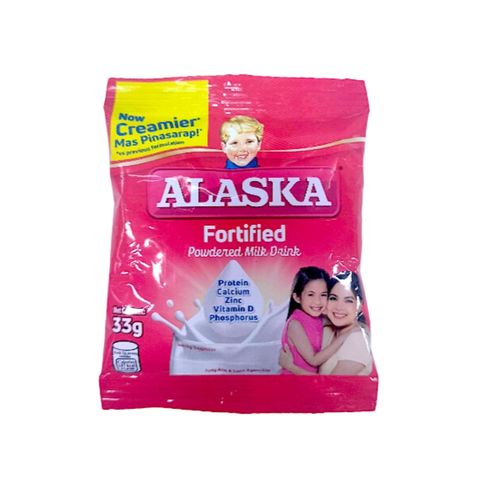 Alaska Fortified Powdered Milk Drink 33g