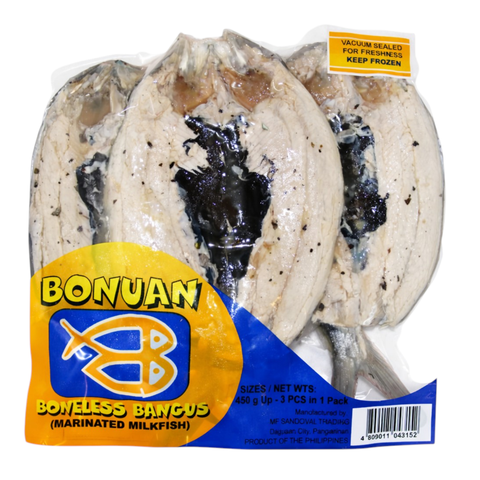 Marinated Boneless Bangus Fish (3 Pieces) 450g