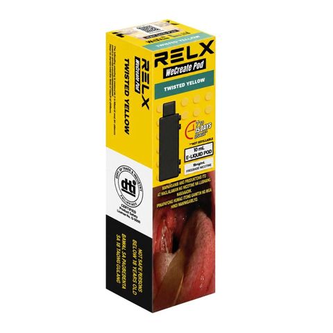 Relx Wecreate Pod Twisted Yellow 1 Piece