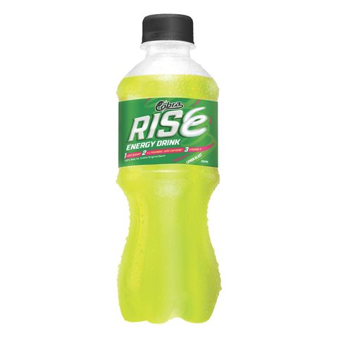 Cobra Rise Energy Drink Lemon Blast 290ml