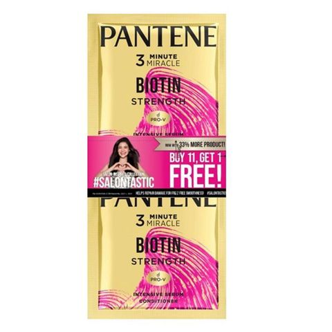 Pantene 3 Minute Miracle Hair Fall Control Conditioner (Buy 11 Get 1 Free) 12 x 9ml