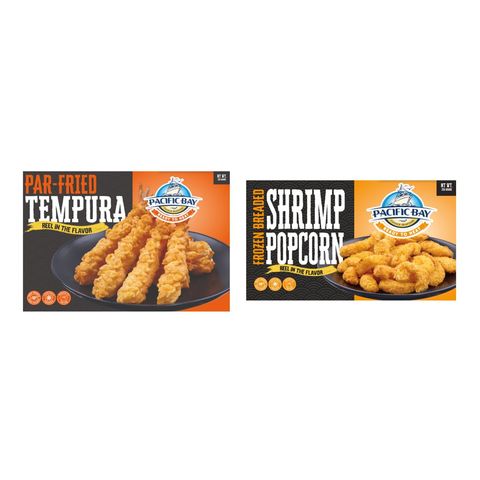 Pacific Bay Par-fried Shrimp Tempura + Breaded Shrimp Popcorn 250g Bundle