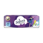 Sisters Long Panty Liner Budget Pack 20S