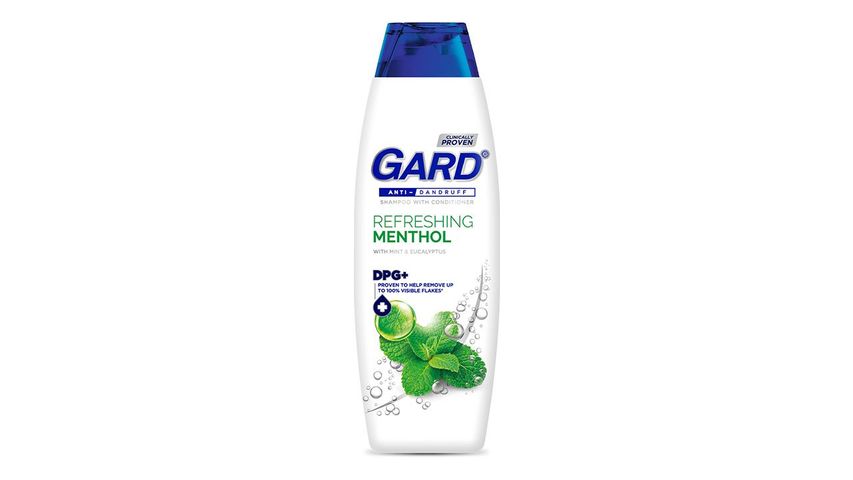 Gard Anti-Dandruff Refreshing Menthol Shampoo for Flaky Hair 170ml