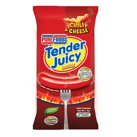 Purefoods Tender Juicy Chili & Cheese 1kg
