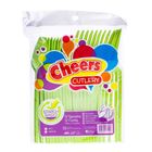 Cheers Starch Based Spoon & Fork Colored (6 Inches) 24 Pieces