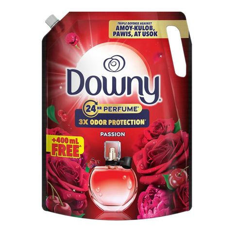 Downy Perfume Fabric Conditioner Odor Protect Passion Refill 2.4L