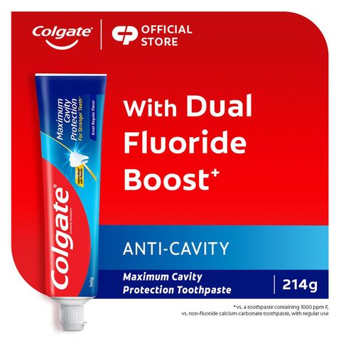 Colgate Maximum Cavity Protection Great Regular Flavor Toothpaste 214g
