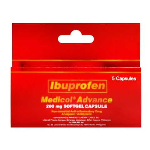 Medicol Advance Softgel 200mg 5 Tablets