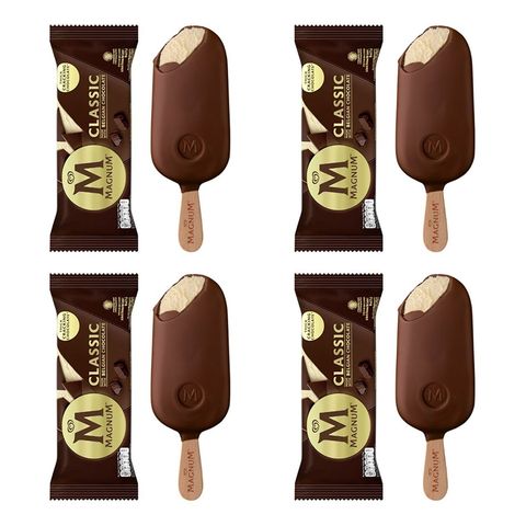 Magnum Classic Ice Cream Stick 80mL Quartet