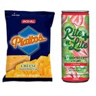 Piattos Cheese + Rite 'n Lite Strawberry + Kiwi