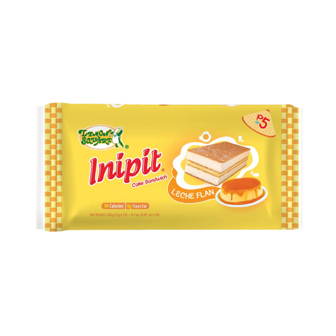 Lemon Square Inipit Leche Flan 10 x 23g