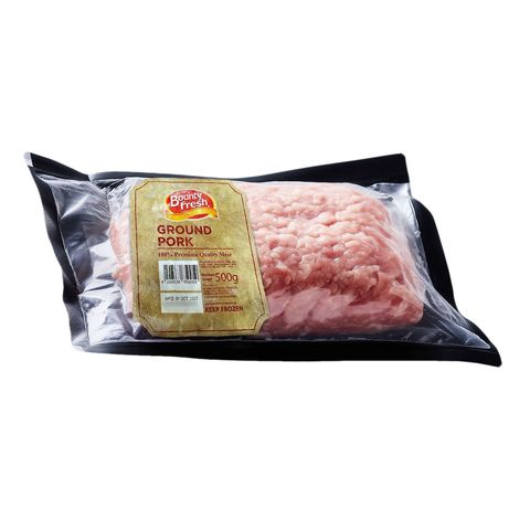 Bounty Fresh Ground Pork 500g (Frozen)